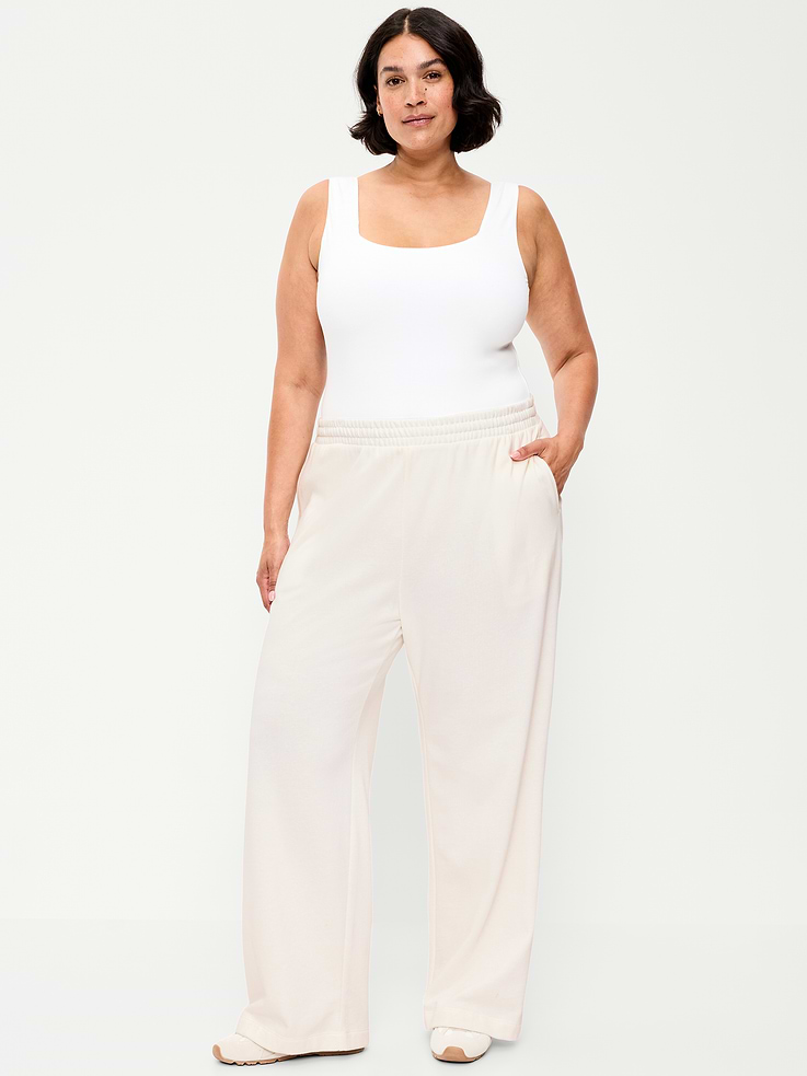 Image number 5 showing, High-Waisted SoComfy Wide-Leg Sweatpants