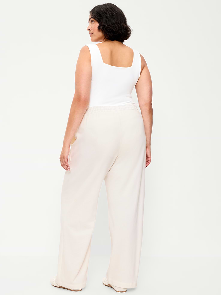 Image number 6 showing, High-Waisted SoComfy Wide-Leg Sweatpants