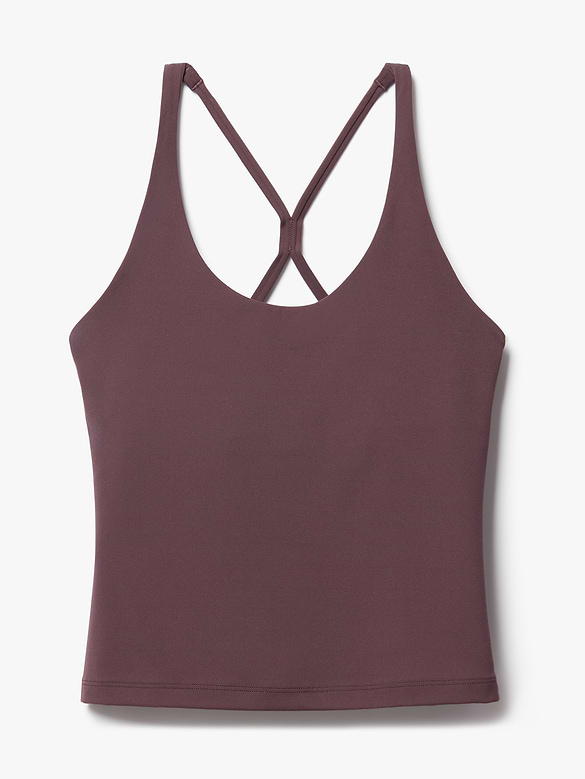 Transcend Crossback Built-In Bra Tank
