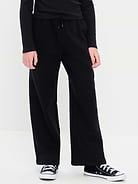 Image number 1 showing, High-Waisted Graphic Wide-Leg Sweatpants for Girls