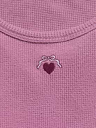 Image 2 of 2, Long-Sleeve CozePlush Fitted Top  for Girls
