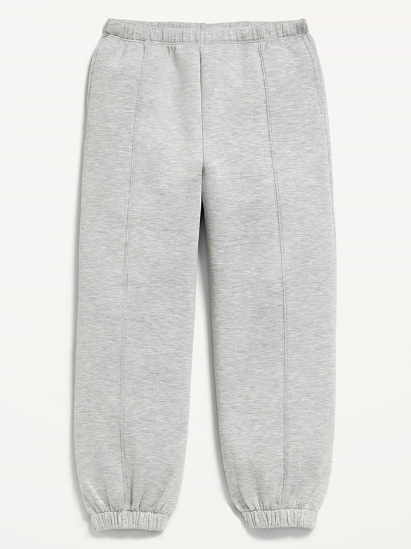 High-Waisted Bounce Fleece Jogger Sweatpants for Girls