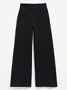 Image number 4 showing, High-Waisted PowerChill Crossover Wide-Leg Pants for Girls