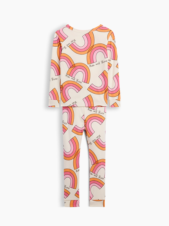 babyGap Rainbow Print PJ Set