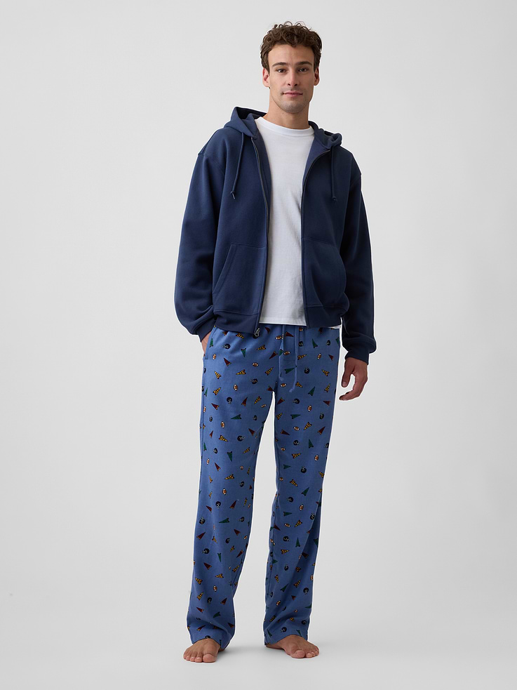 Image number 1 showing, Relaxed Flannel PJ Pants