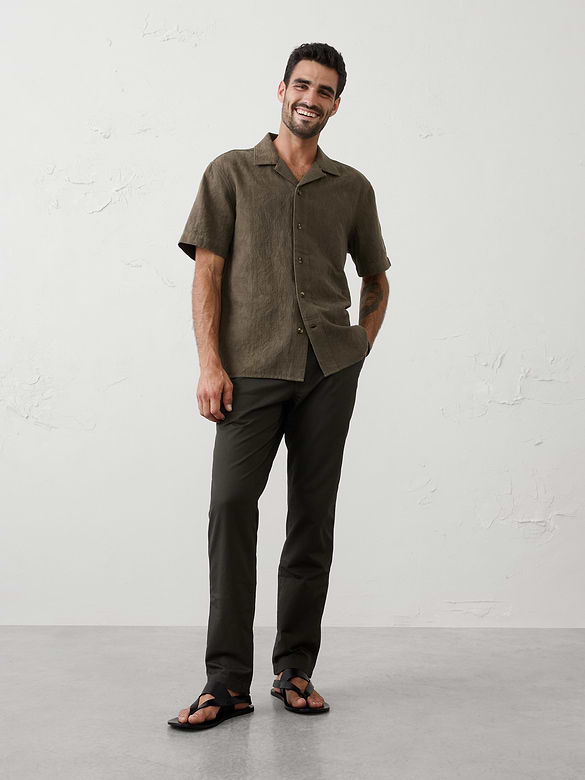 Standard-Fit Coastal Resort Shirt