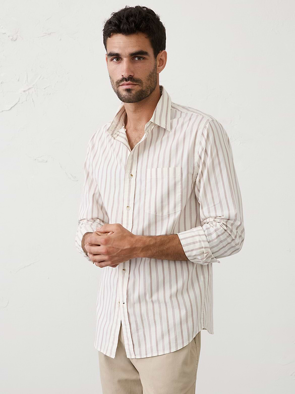 Slim-Fit Softwash Cotton Shirt