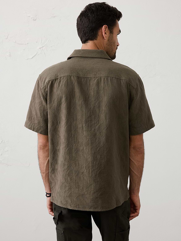 Standard-Fit Coastal Resort Shirt
