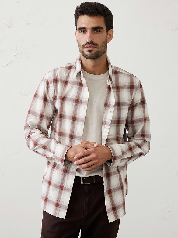 Slim-Fit Softwash Cotton Shirt