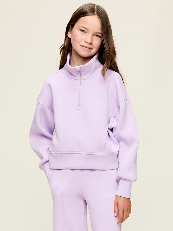 Bounce Fleece Half-Zip Pullover Sweatshirt for Girls