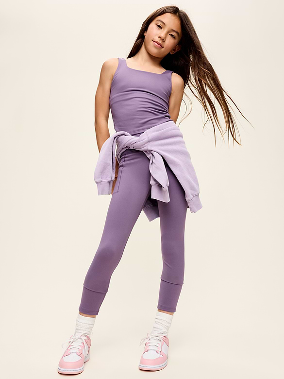 High-Waisted StudioSmooth 7/8 Leggings for Girls