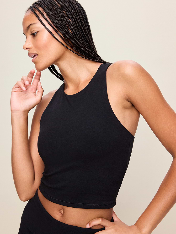 Image number 9 showing, Light Support PowerChill High-Neck Racerback Sports Bra