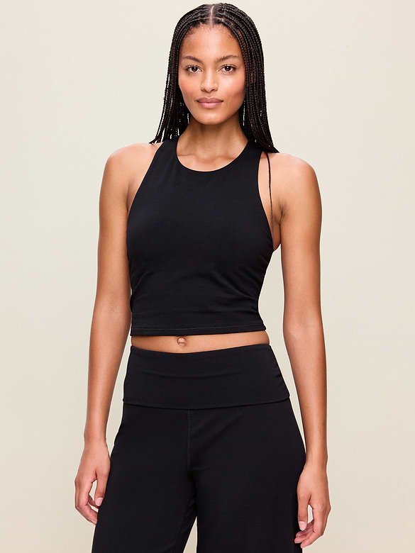 Light Support PowerChill High-Neck Racerback Sports Bra