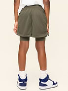 Image number 2 showing, 2-In-1 Mesh Performance Shorts for Boys