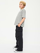 L'image numéro 3 présente Pantalon cargo coupe très généreuse à taille extensible pour Garçon