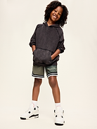 Image number 3 showing, Knee Length Mesh Basketball Shorts for Boys