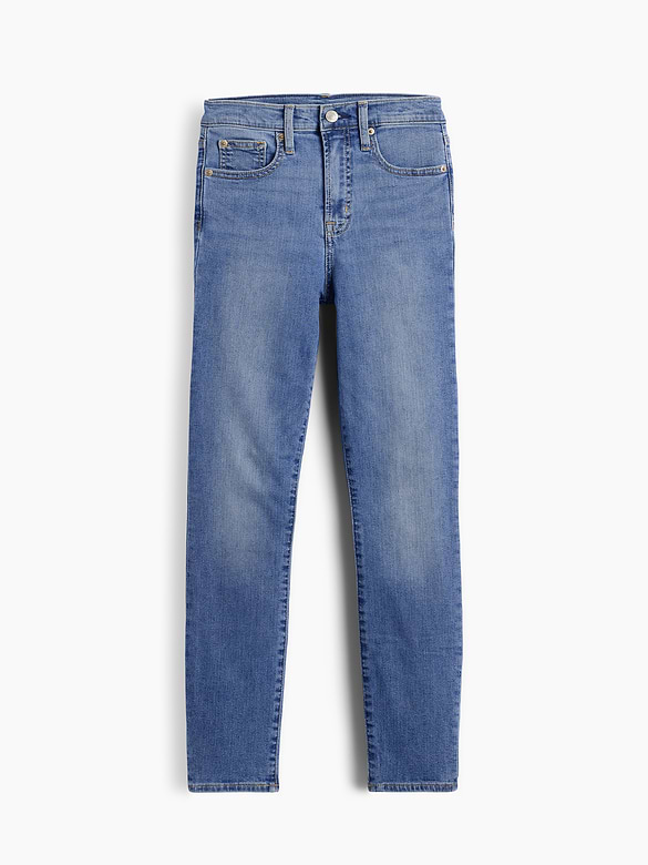 High Rise True Skinny Jeans
