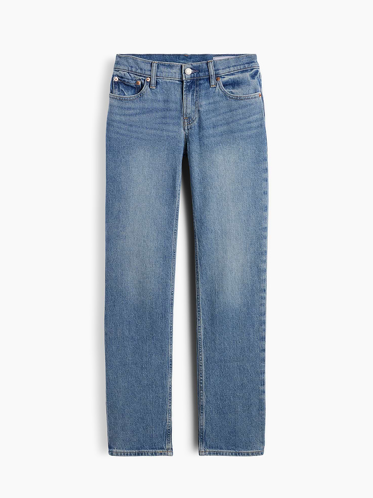 Image number 7 showing, Low Rise '90s Slim Straight Jeans