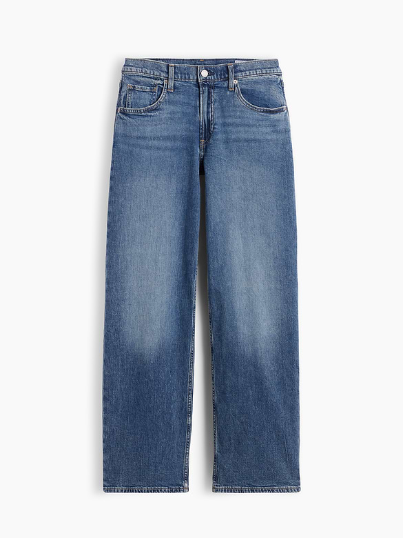 Low Rise '90s Loose Jeans