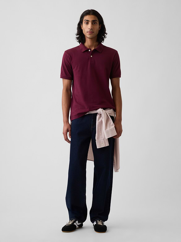 Pique Polo Shirt