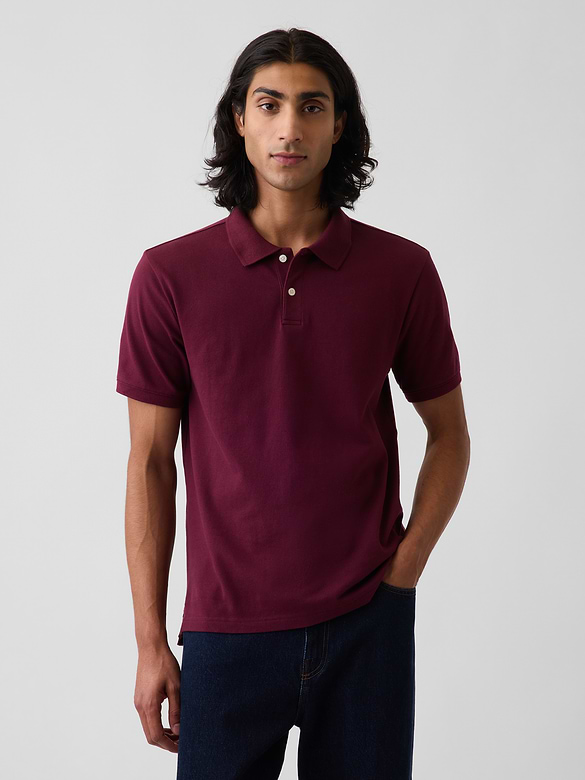 Pique Polo Shirt