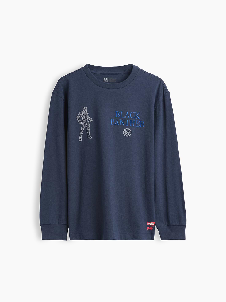 L'image numéro 1 présente T-shirt décontracté à imprimé Marvel pour Enfant