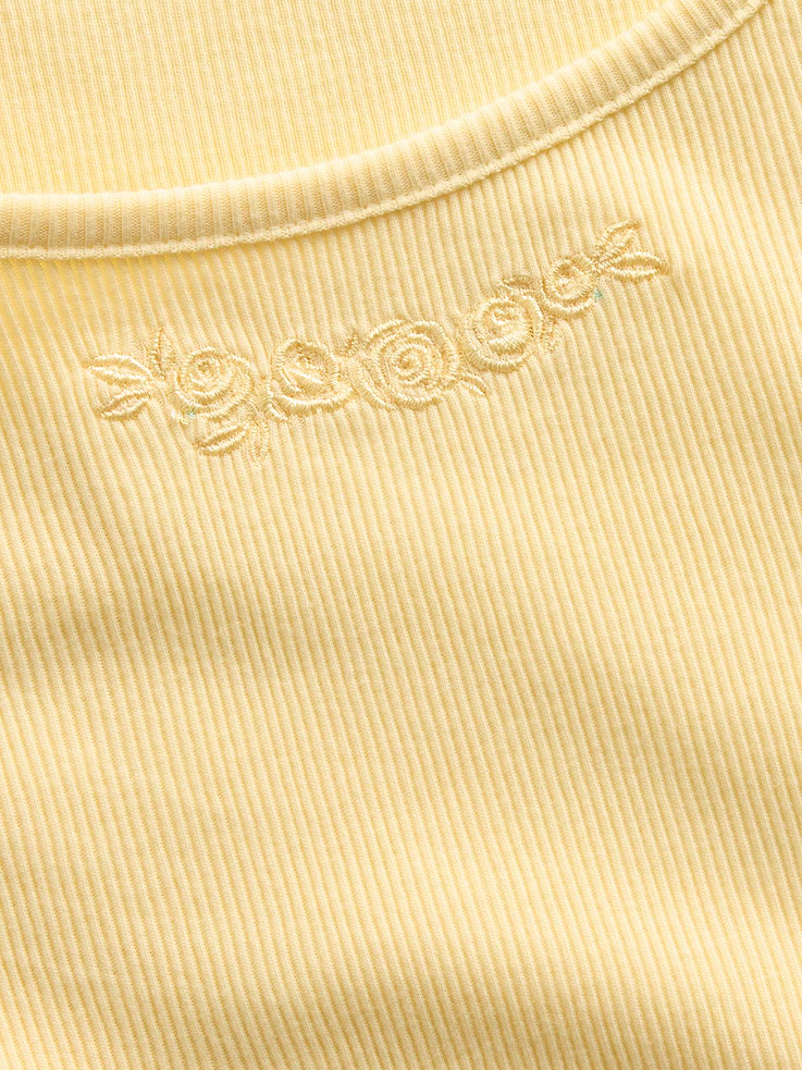 L'image numéro 4 présente T-shirt côtelé pour Enfant