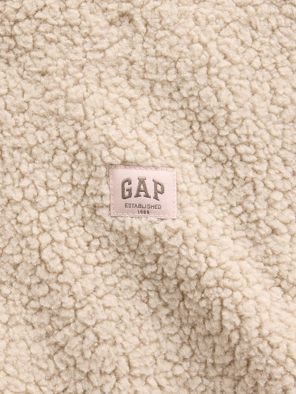 Kids Sherpa Relaxed Zip Jacket