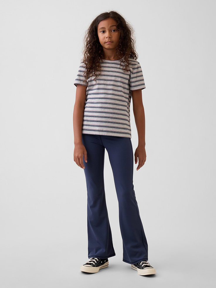 Image number 1 showing, Kids Performance Flare Leggings