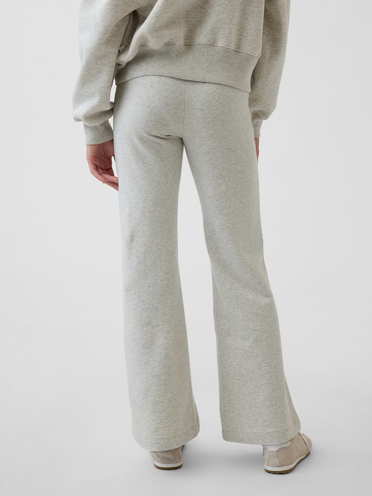 L'image numéro 4 présente Pantalon évasé en jersey bouclette de modal pour Enfant