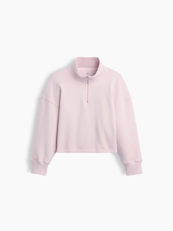 Kids VintageSoft Oversized Quarter-Zip Pullover