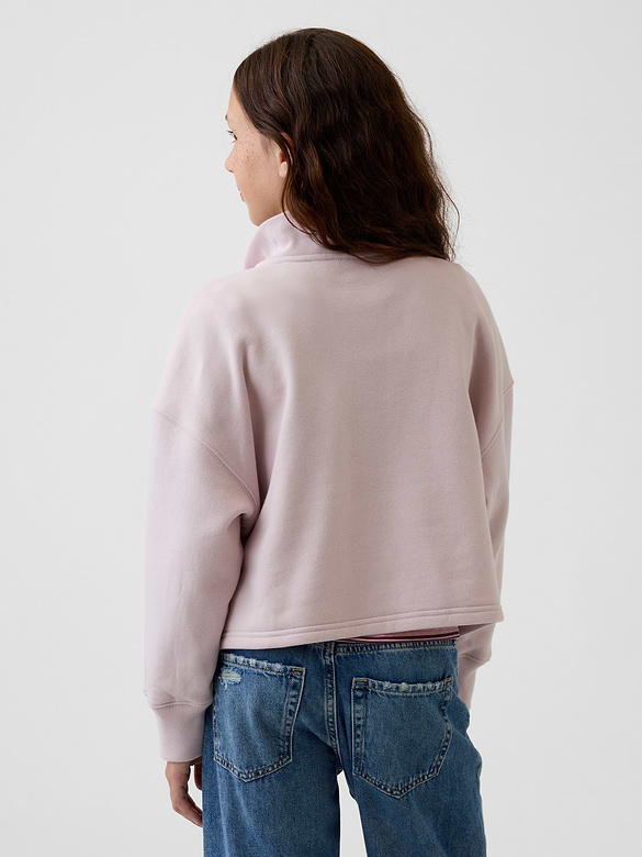 Kids VintageSoft Oversized Quarter-Zip Pullover