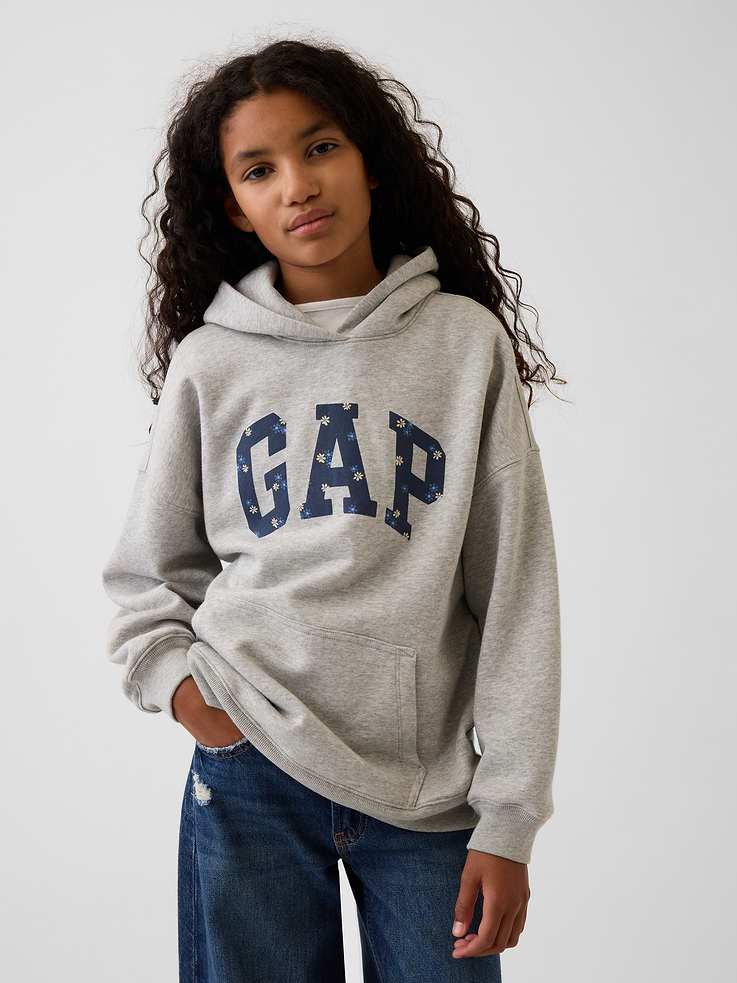 Image number 1 showing, Kids VintageSoft Oversized Logo Hoodie