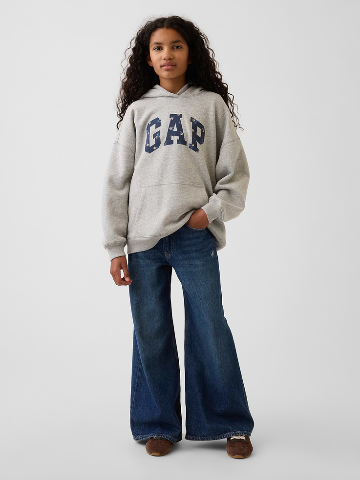 Image number 2 showing, Kids VintageSoft Oversized Logo Hoodie
