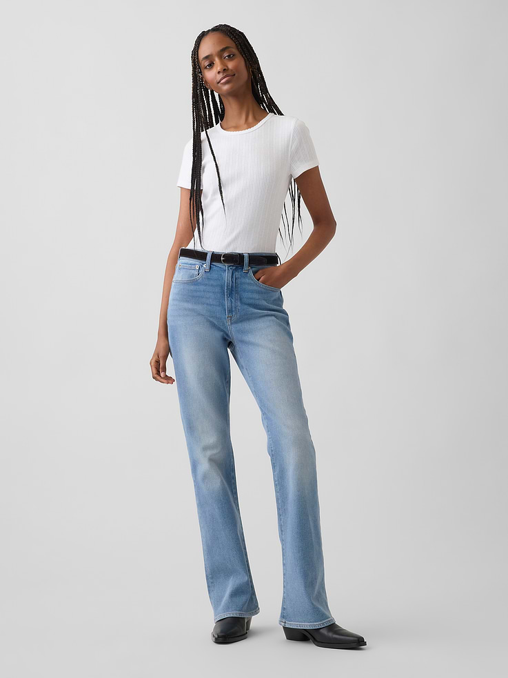 Image number 1 showing, High Rise Boot Jeans