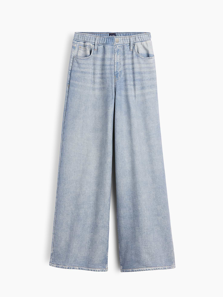 Image number 7 showing, Printed Baggy Sweatpant Jeans