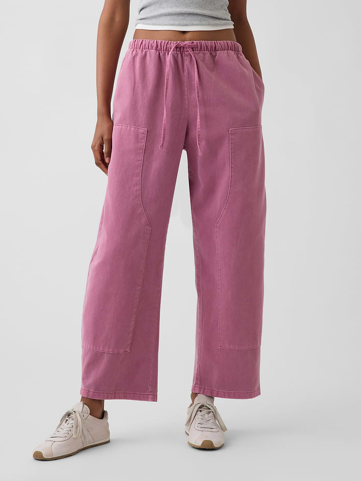 Image number 2 showing, Easy Double-Knee Barrel Pants