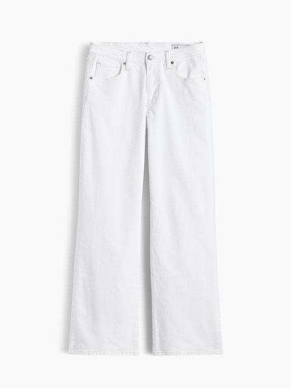 Low Rise Baggy Flare Jeans