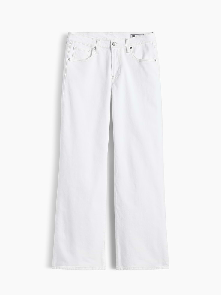 Image number 6 showing, Low Rise Baggy Flare Jeans