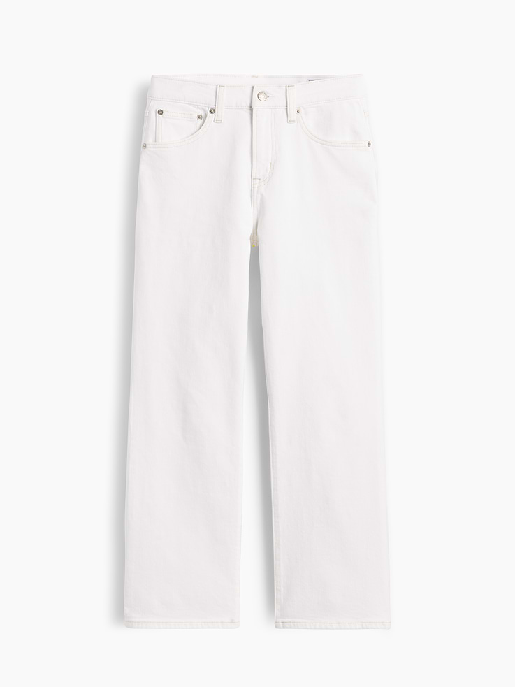 Image number 6 showing, Mid Rise Flare Crop Jeans
