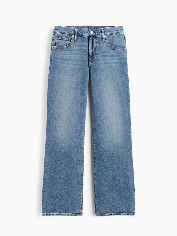Low Rise Baggy Flare Jeans