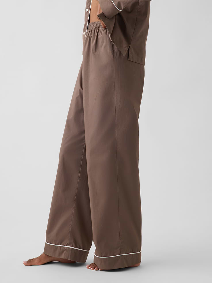 Image number 3 showing, Poplin PJ Pants