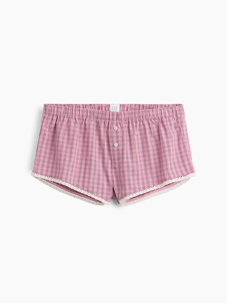 Image number 6 showing, Poplin Bloomer PJ Shorts