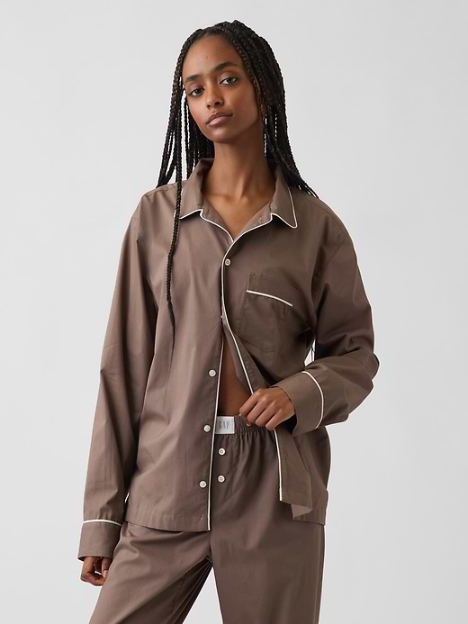 Poplin PJ Shirt by Gap