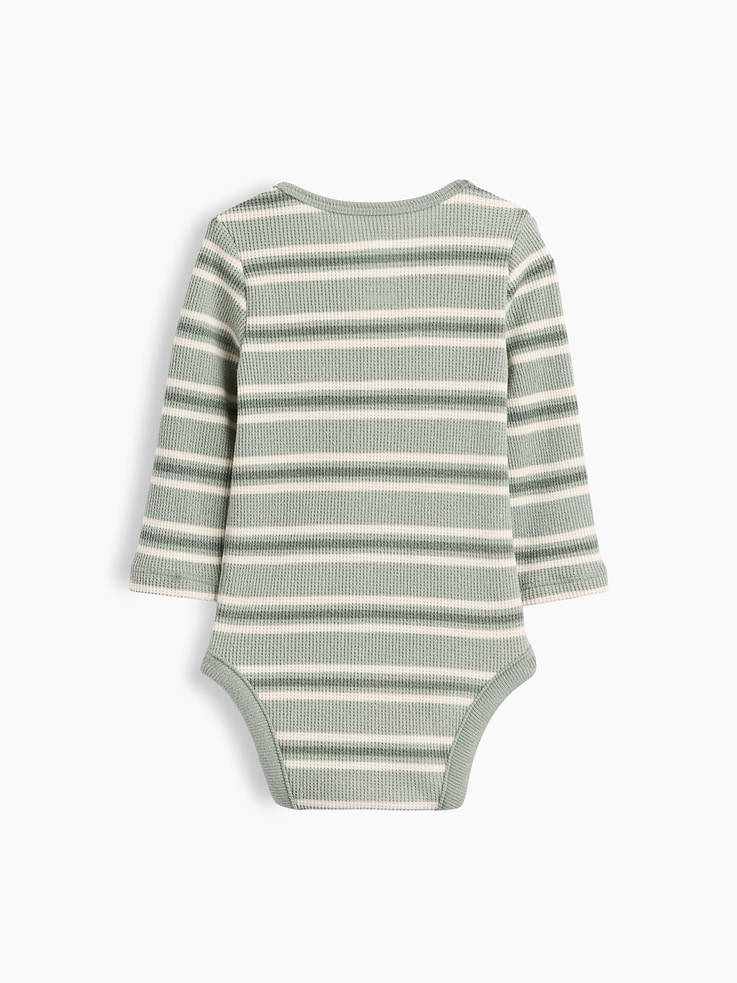 Image number 2 showing, Baby First Favorites Softspun Waffle Bodysuit