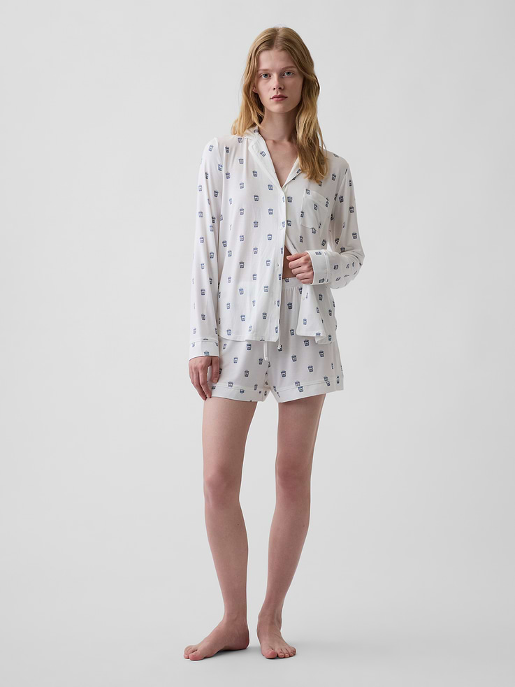Image number 2 showing, SoftMade Modal PJ Top