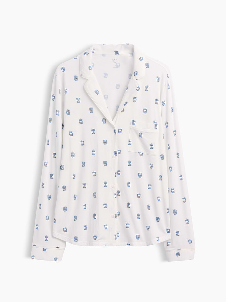 Image number 5 showing, SoftMade Modal PJ Top