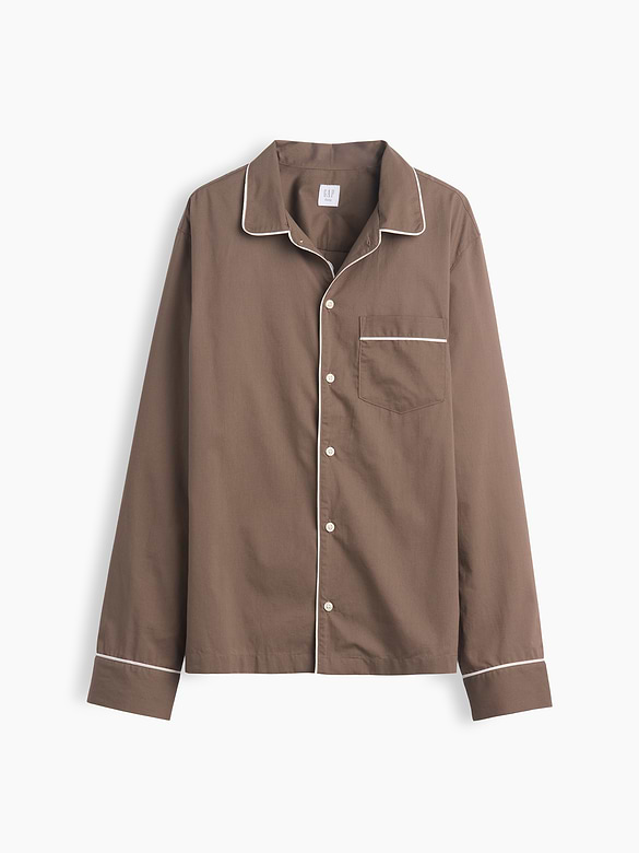 Poplin PJ Shirt