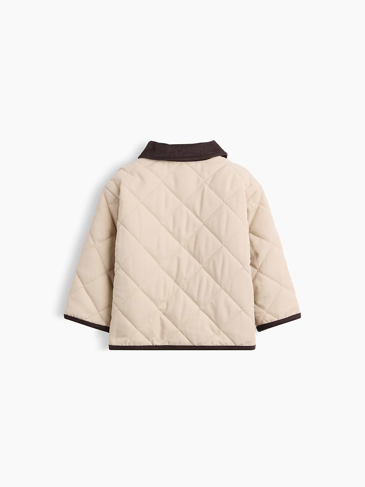 Image number 2 showing, Baby Quilted Barn Jacket