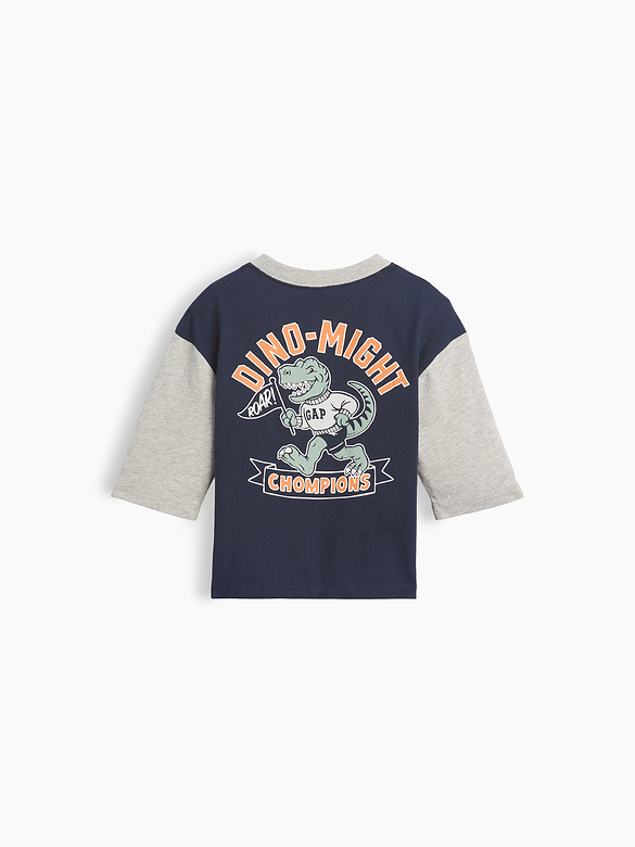 Baby & Toddler Colorblock Graphic T-Shirt